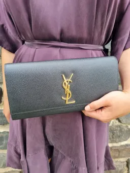 YSL Kate Black Clutch for rent on The Volte - image 3