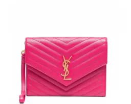 YSL Flap Pouch Hot Pink for rent on The Volte - image 3