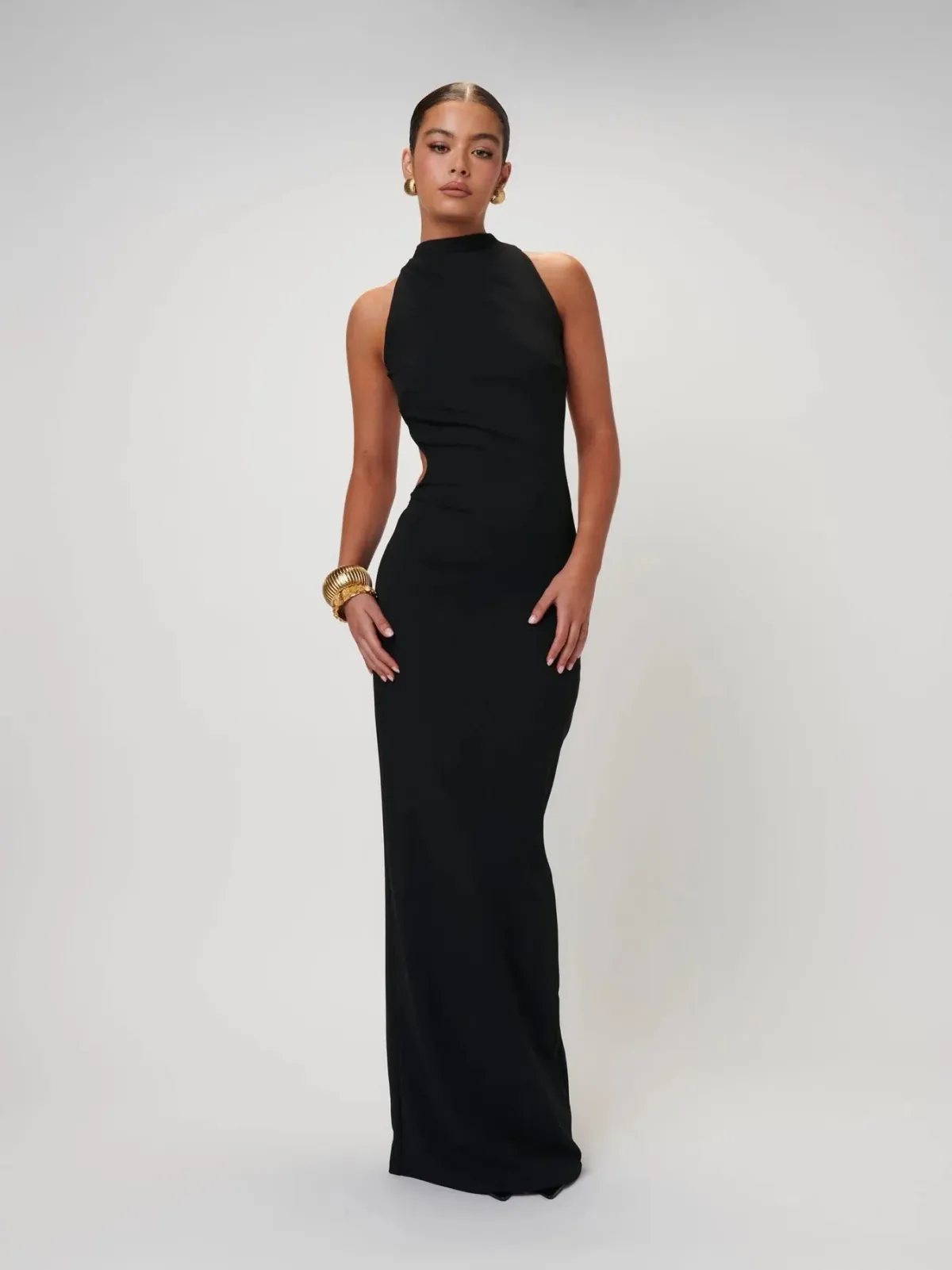 Effie Kats Ambre Gown in Black Size S / AU 8 - Image 1