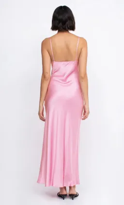 Bec & Bridge Amber V Maxi Dress in Candy Pink Size 6 for rent on The Volte - image 2