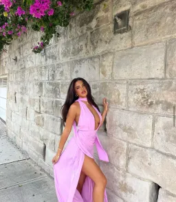 Calia Collection Antonia Dress Soft Pink Lilac Size 8 for rent on The Volte - image 4