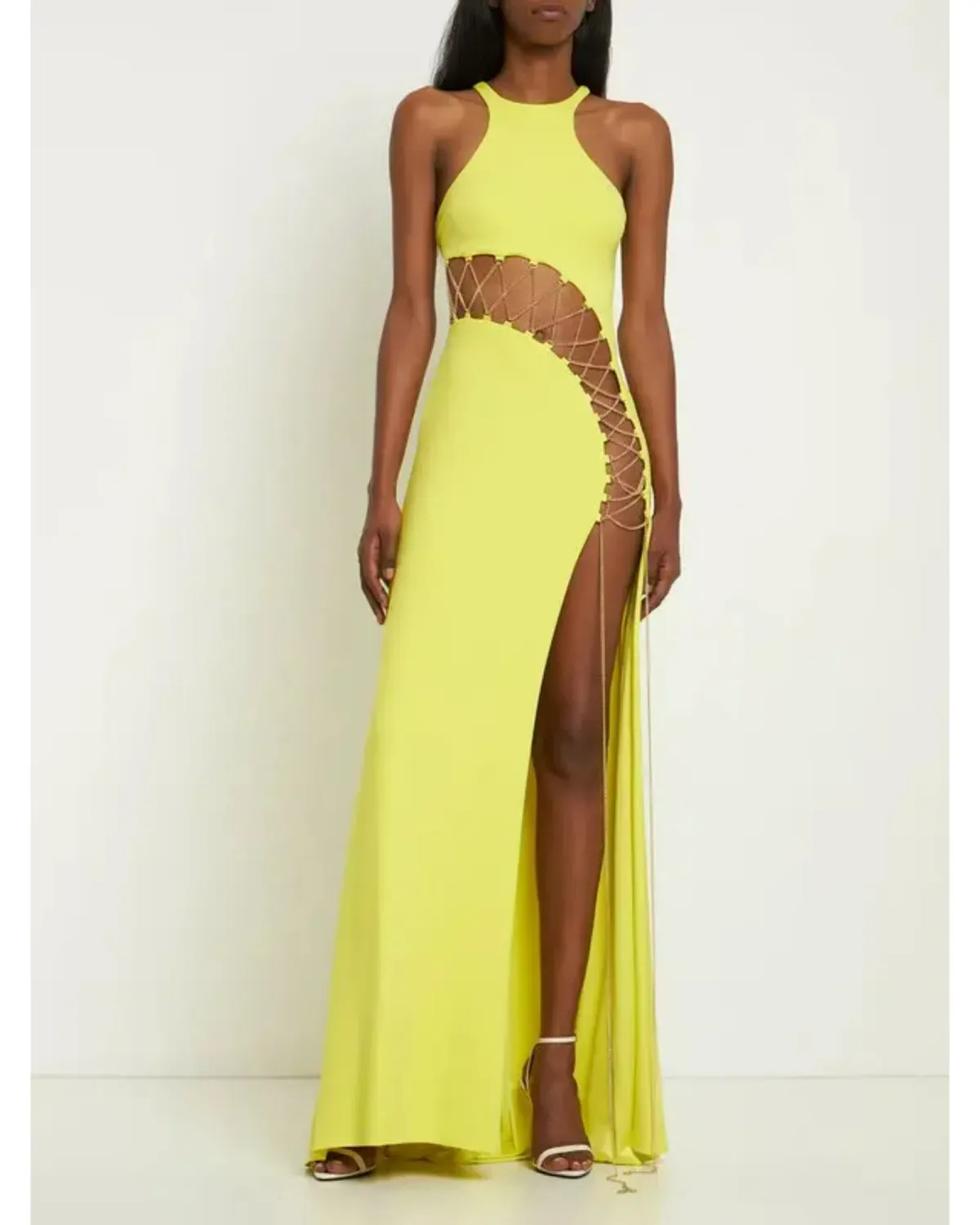 Dundas Ross Dress Yellow Size AU 8 - Image 1