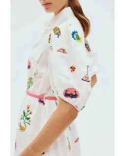 Alemais Atticus Shirtdress Print Size AU 14 for rent on The Volte - image 2