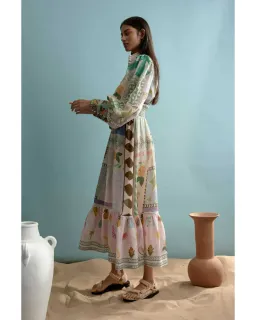 Alemais Emma Gale Shirtdress Multi Size 12/XL for rent on The Volte - image 2