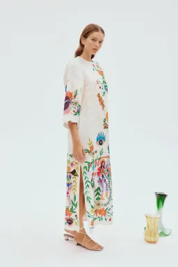 Alemais Meagan Midi Dress Print Size AU 16 for rent on The Volte - image 2