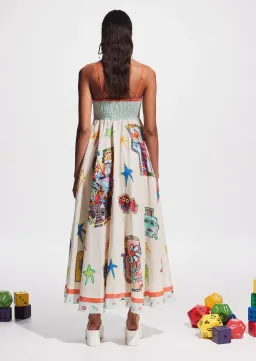 Alemais Players Sundress Print Size 14 for rent on The Volte - image 3