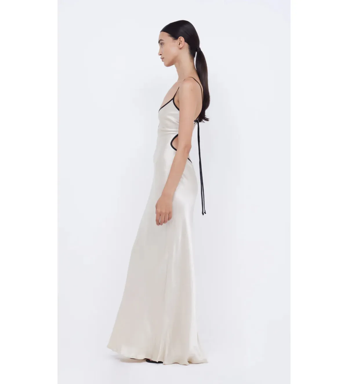 Bec & Bridge Cedar City Maxi Dress Sand/Black Size 6 - Image 2