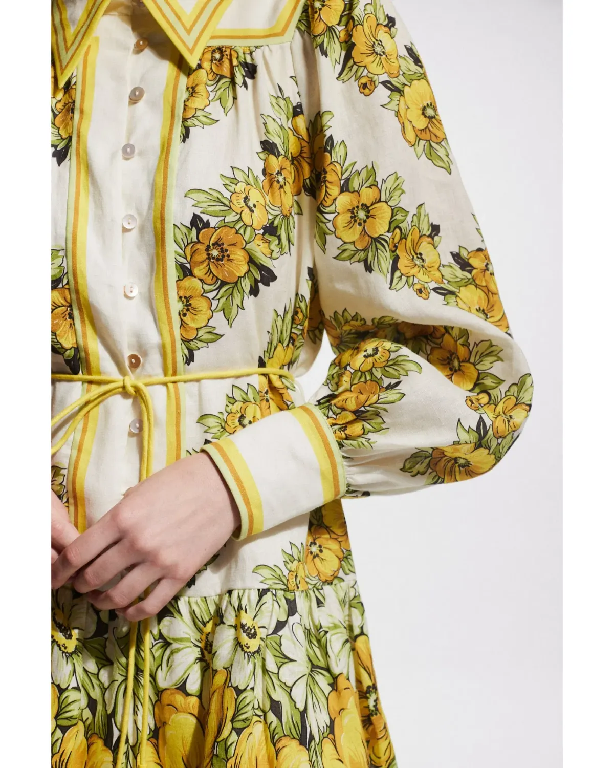 Alemais Gisela Mini Dress Print Size AU 14 - Image 3