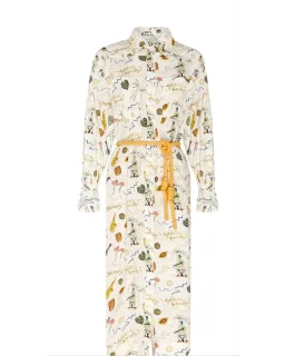 Alemais Golden Hands Shirtdress Print Size AU 14 for rent on The Volte - image 4