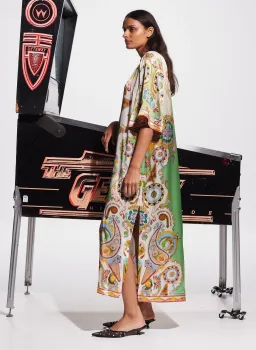Alemais Pinball Midi Dress Multi Size 16 for rent on The Volte - image 4