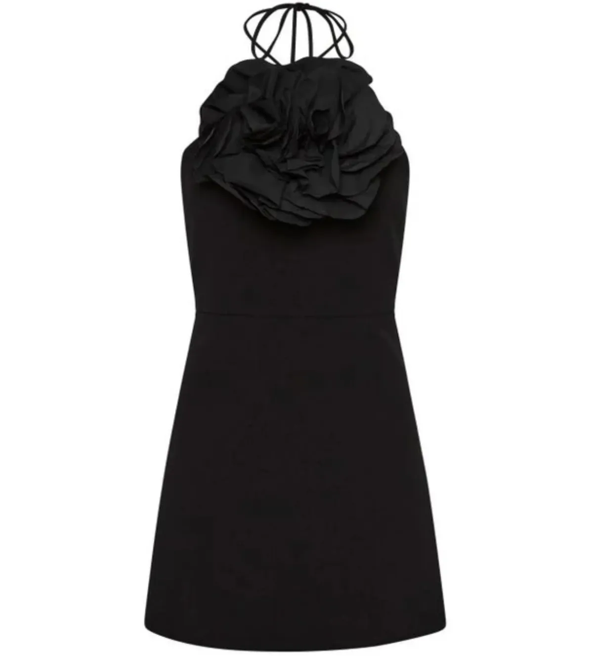 Rebecca Vallance Odetta Mini Halter Black Size 8 - Image 5