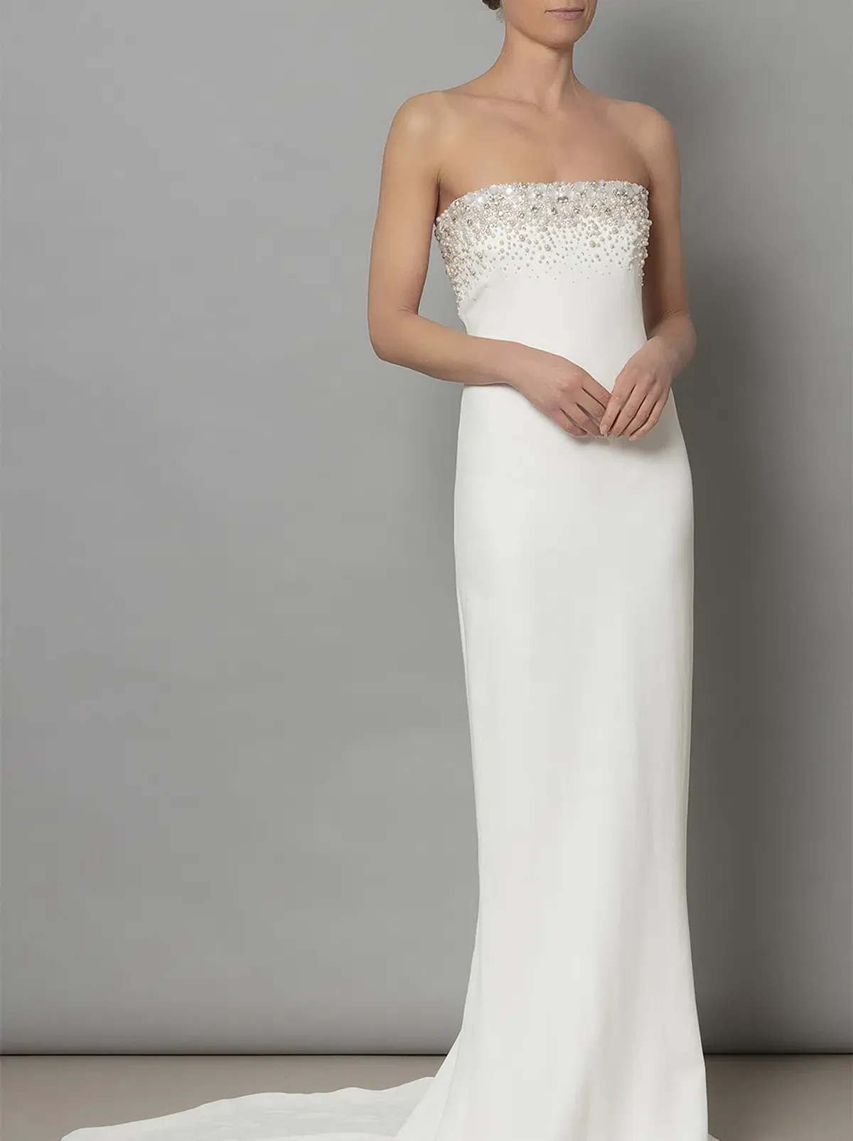 Galia Lahav Eve Slim-fitted Wedding Dress Ivory Size 6 - Image 4