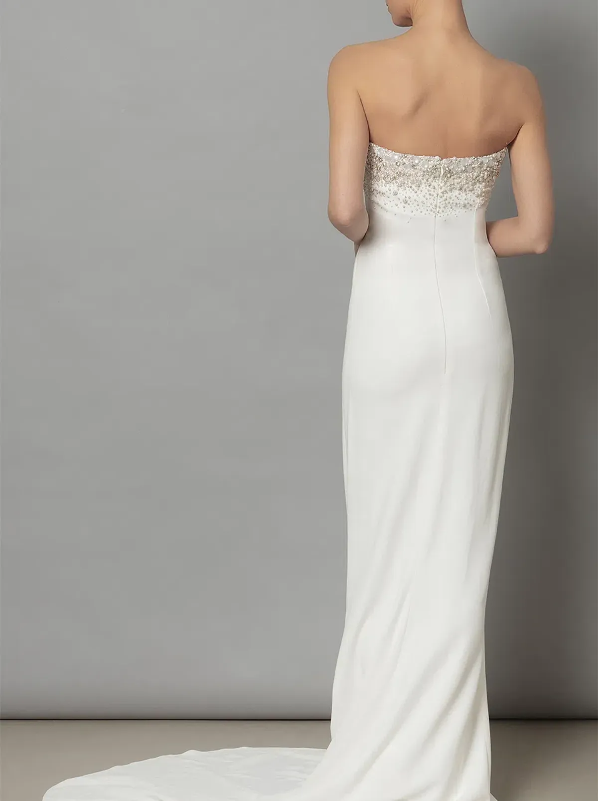 Galia Lahav Eve Slim-fitted Wedding Dress Ivory Size 6 - Image 5