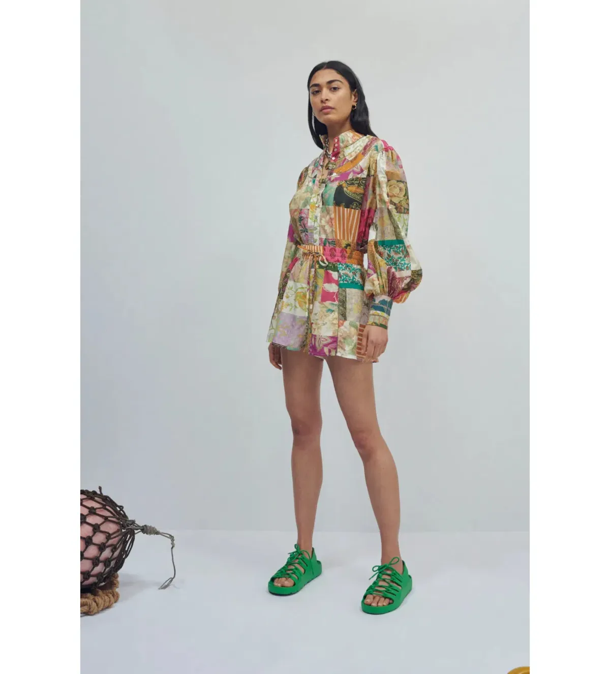 Alemais Hattie Shirt & Shorts Set Multi Size 10 - Image 1