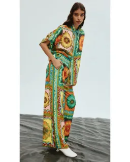 Alemais Disco Daisy Shirt Size 14 and Pants Set Multi Size 16 for rent on The Volte - image 2