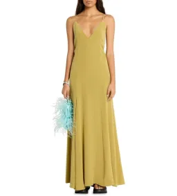 Sass & Bide Atoms Silk Maxi Dress in Prairie Yellow Size 6 for rent on The Volte - image 1
