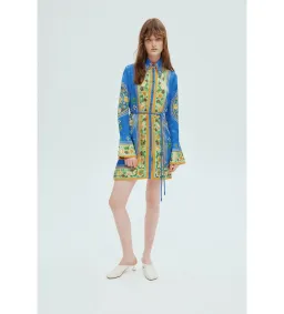 Alemais Linda Mini Dress Multi Floral Size 16 for rent on The Volte - image 1