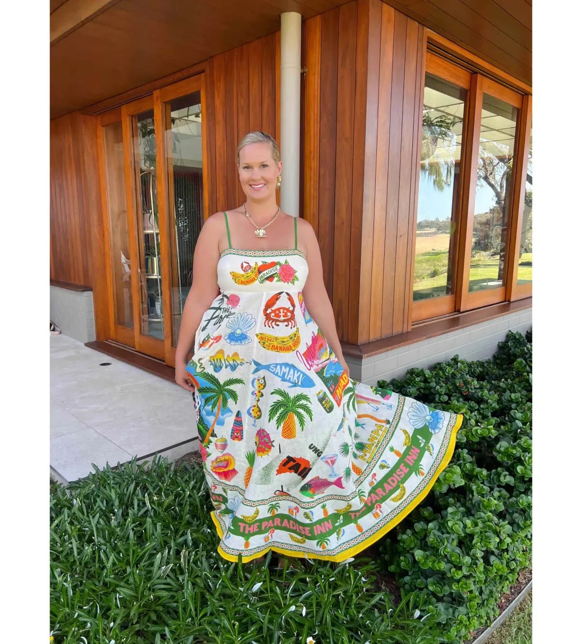 Alemais Paradiso Sundress Print Size 12 - Image 2