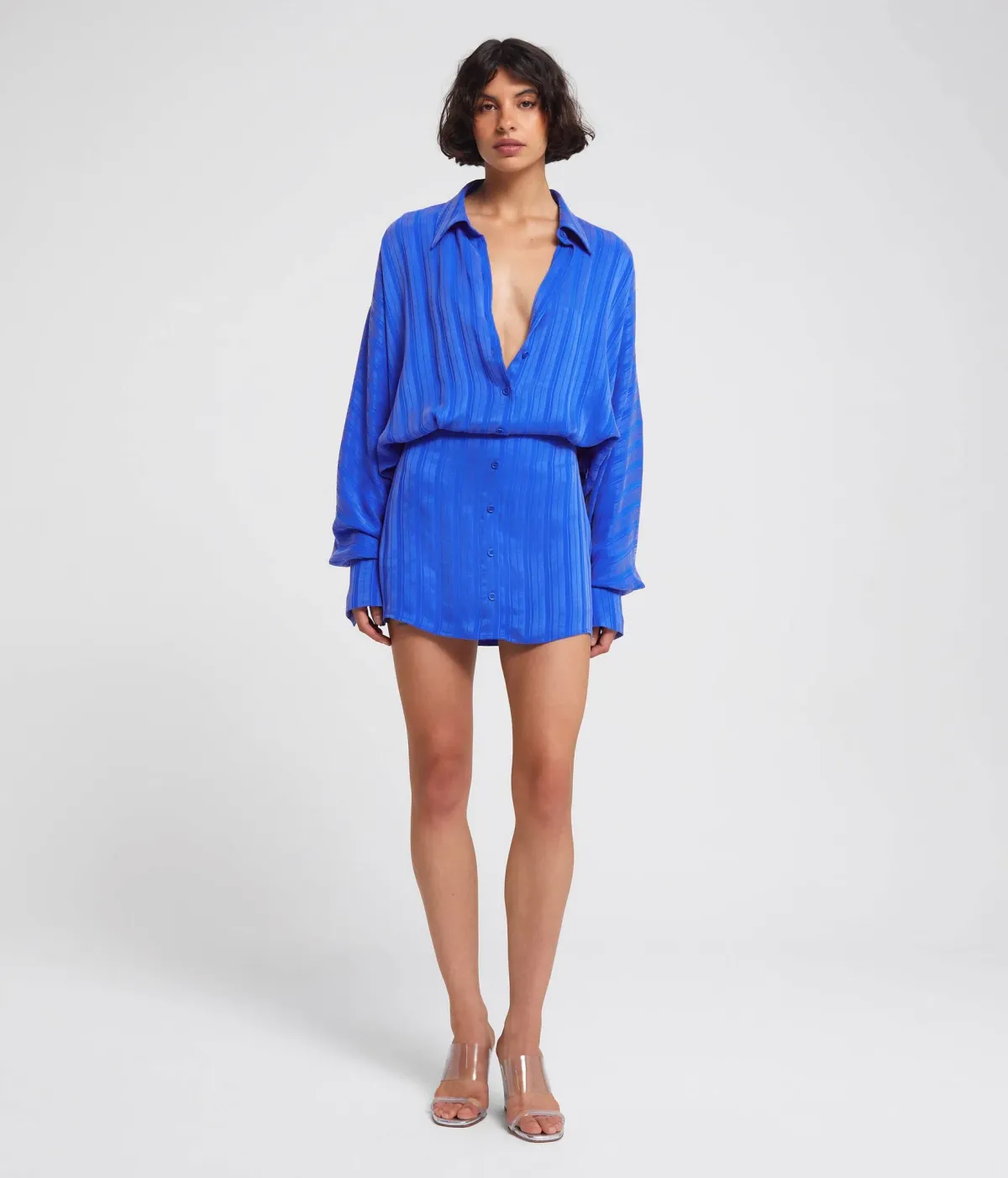 Rat & Boa Harlowe Mini Dress Blue Size 8 - Image 1