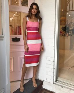 Lacework Strap Midi Dress  for rent on The Volte - image 1