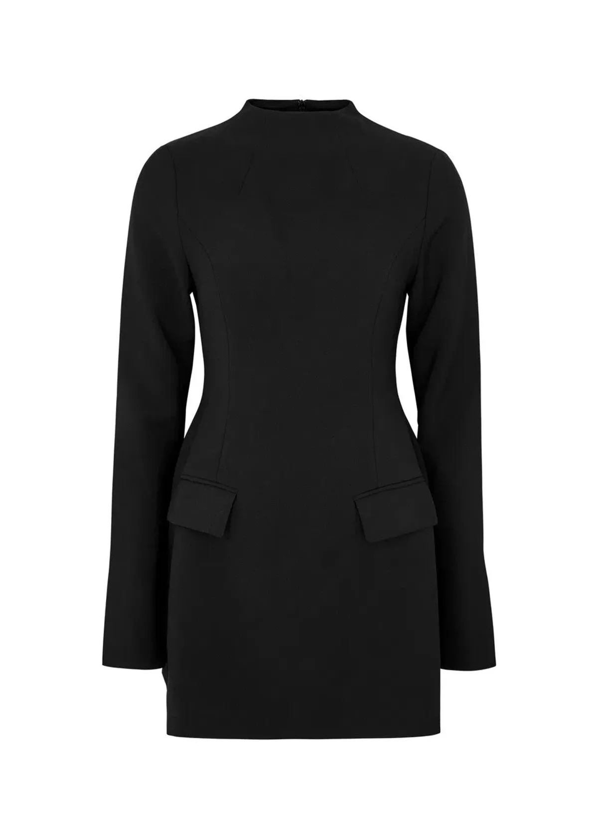 Odd Muse The Ultimate Muse Split Sleeve Mini Dress Black S/Au 8 - Image 4
