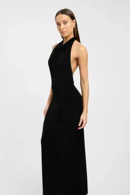Kookai Erika Halter Dress Black Size 6 for rent on The Volte - image 2