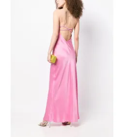 Bec & Bridge Amber Maxi Dress in Candy Pink Size AU 10  for rent on The Volte - image 3