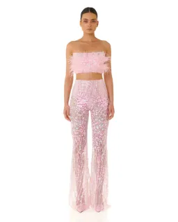Eliya The Label Heather Top Pink Size AU 12 for rent on The Volte - image 1