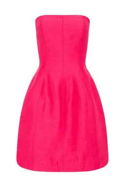 Aje Baret Mini Dress Pink Size AU 6 for rent on The Volte - image 4