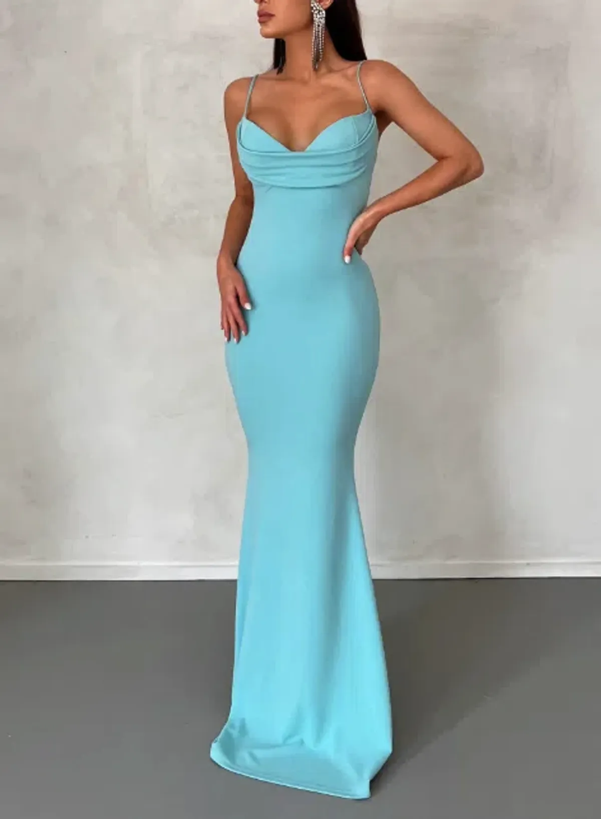 Melani The Label Vella Gown Blue Size M / AU 10 - Image 1