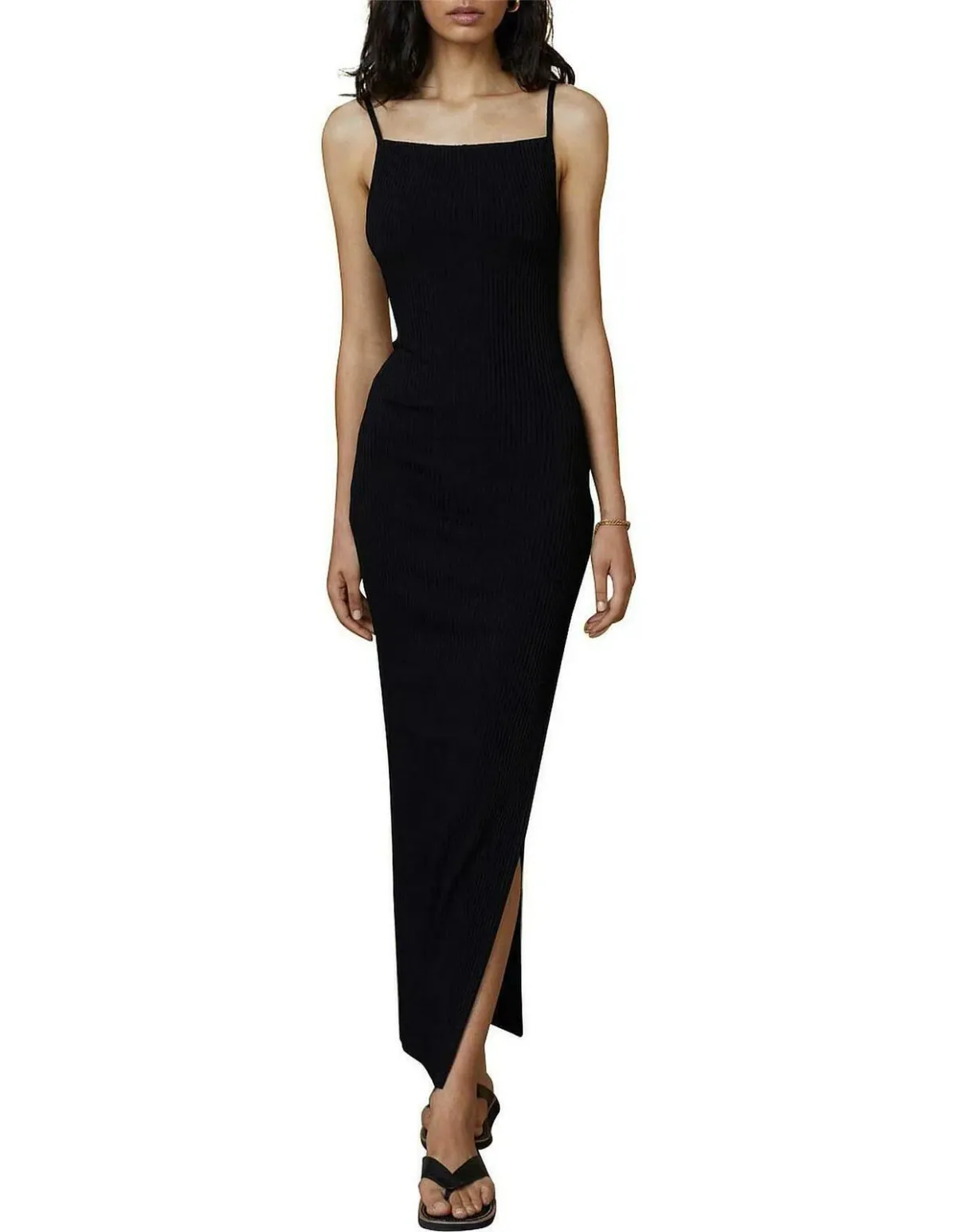 Bec & Bridge Lady Lila Midi Dress Black Size 8 - Image 1