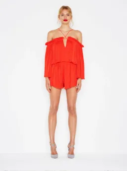Alice McCall Locomotion Playsuit Red Size 6 for rent on The Volte - image 1
