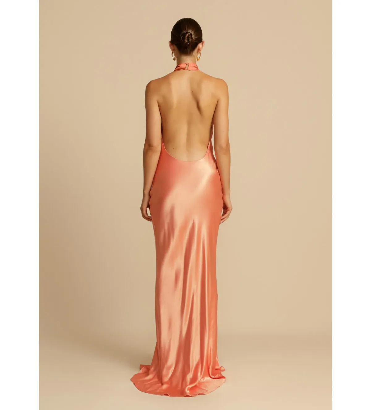 Arcina Ori Gaia Dress Papaya Size 8 - Image 3
