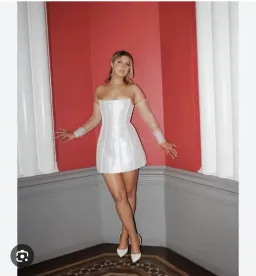 Eliya The Label Kayla Mini Dress White Size S / AU 8 for rent on The Volte - image 4