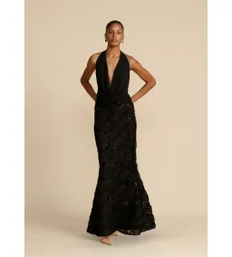 Arcina Ori Adriana Dress in Black Size AU 6 for rent on The Volte - image 1