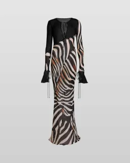 Rat & Boa Sabine Dress Print Size AU 10 for rent on The Volte - image 3
