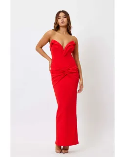 Bianca & Bridgett Adriana Dress Red Size AU 6 for rent on The Volte - image 1