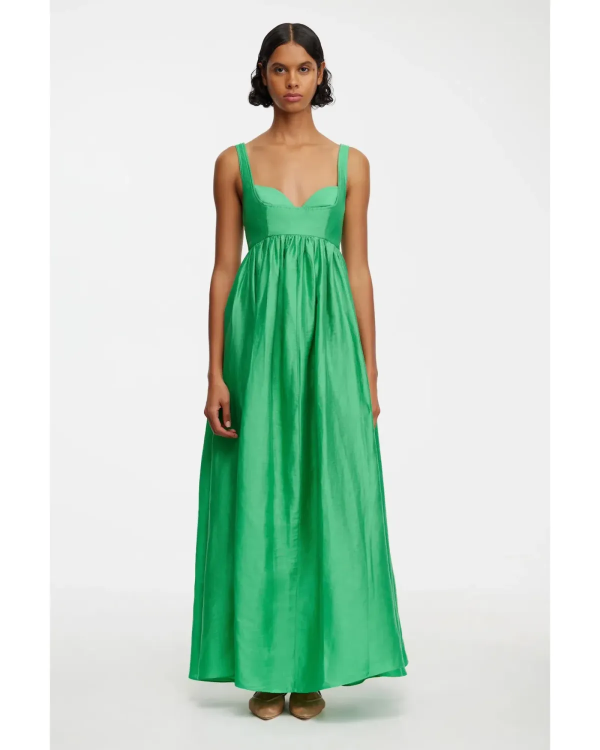 Acler Sandgate Maxi Dress in Shamrock Size AU 10  - Image 1