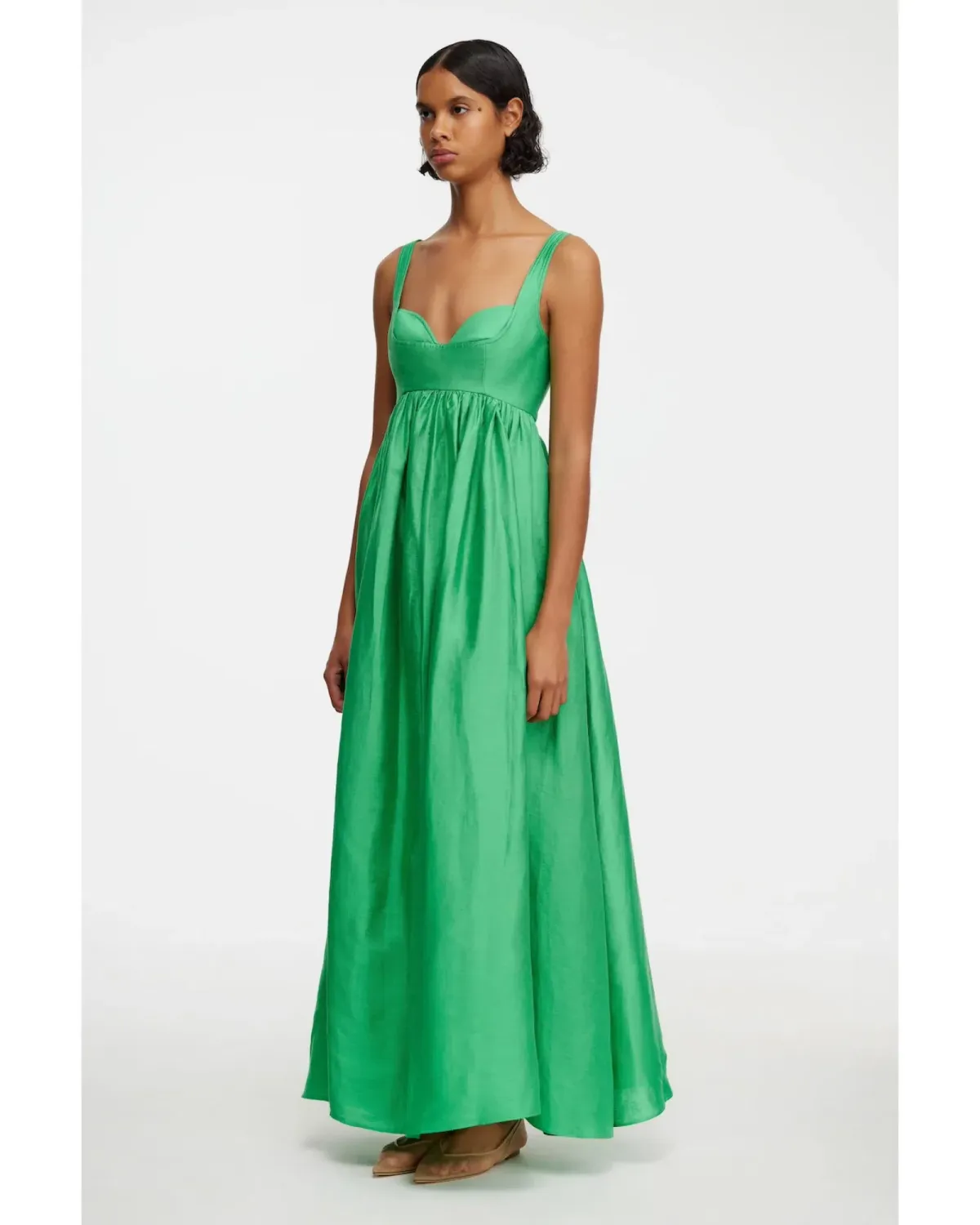 Acler Sandgate Maxi Dress in Shamrock Size AU 10  - Image 2