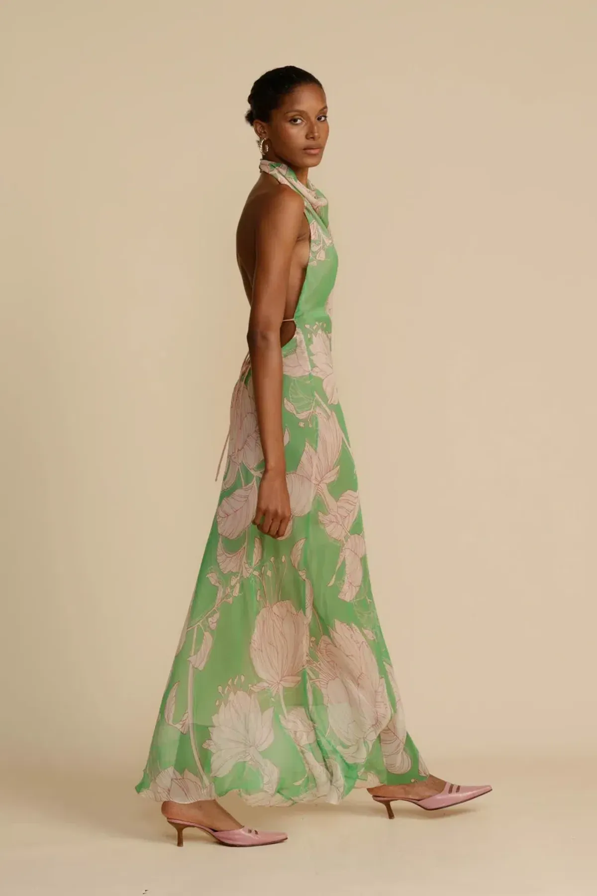Arcina Ori Josefine Dress Floral Size 8 - Image 3