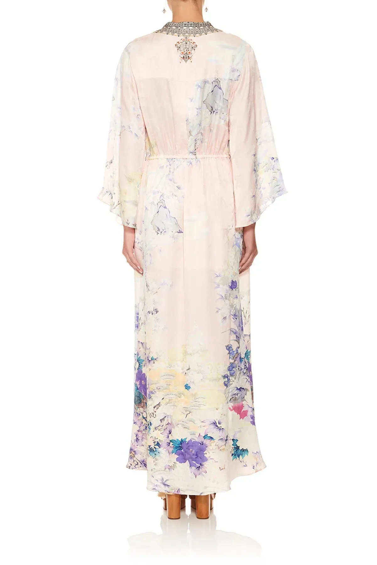 Camilla Drawstring Button Up Dress Harajaku Heiress Size 6 - Image 2
