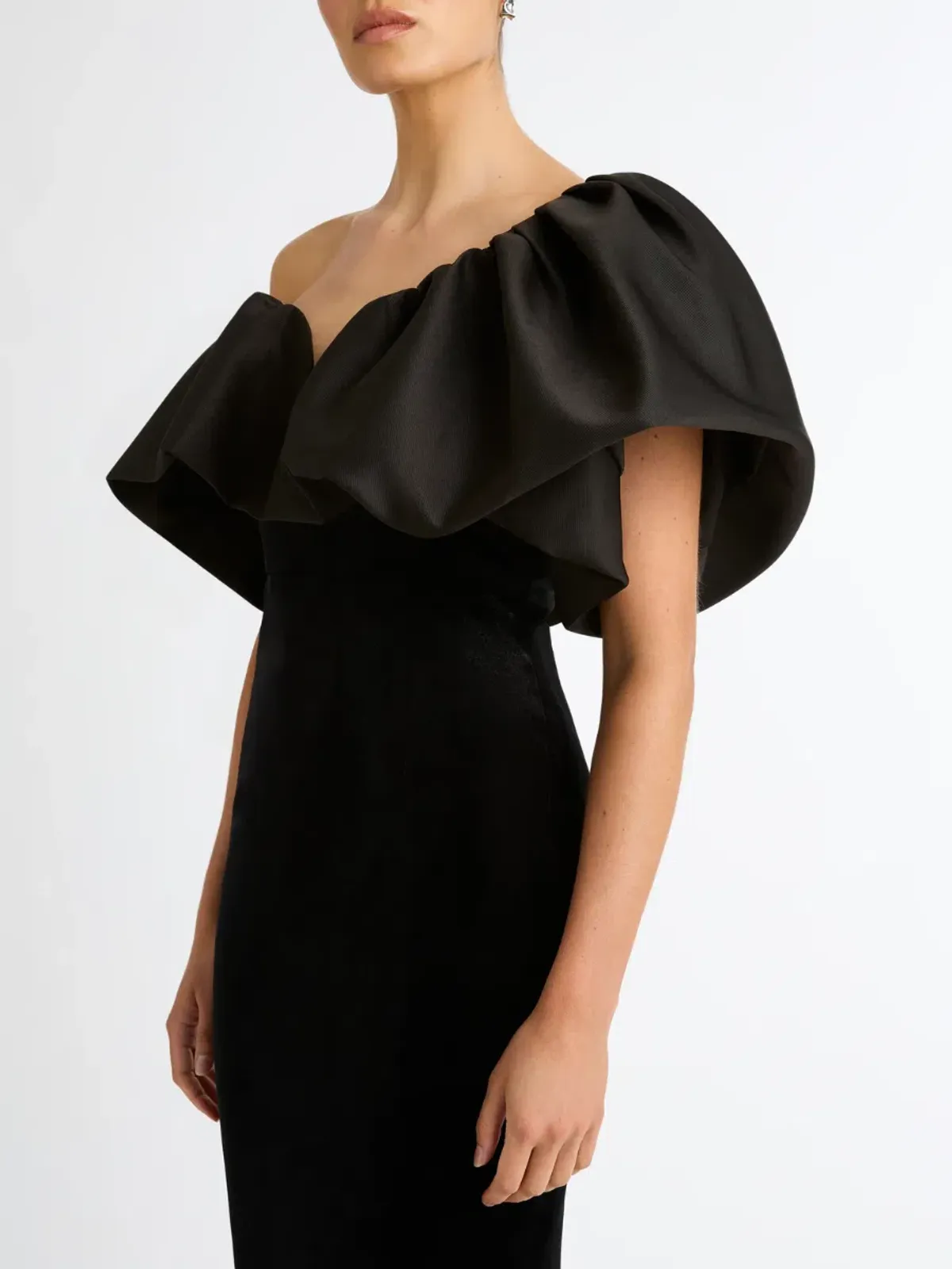 Sheike Moonlight Maxi Gown Black Size 12 - Image 2