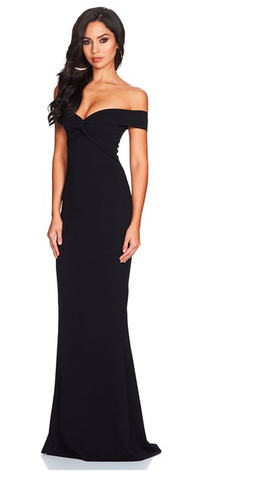 Nookie Allure Gown Black Size 8 for rent on The Volte - image 1