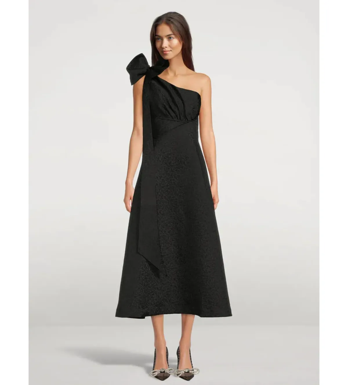 Rachel Gilbert Emiliano Malea Dress Black Size 10 - Image 1
