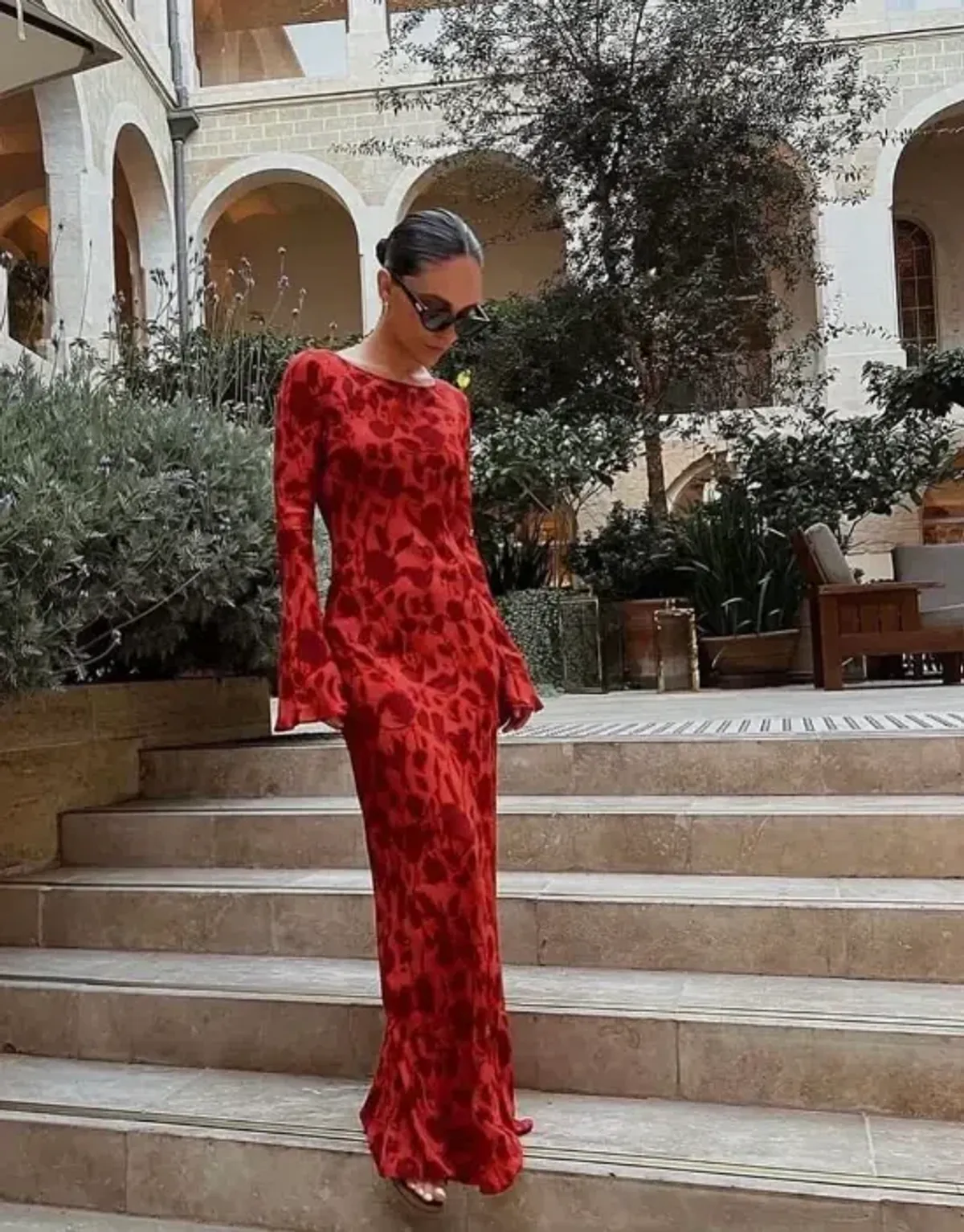 Realisation Par Gia Maxi Dress Havana Size 10 - Image 2