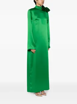 Rachel Gilbert Rosy Full Length Gown Emerald Size 12 for rent on The Volte - image 1