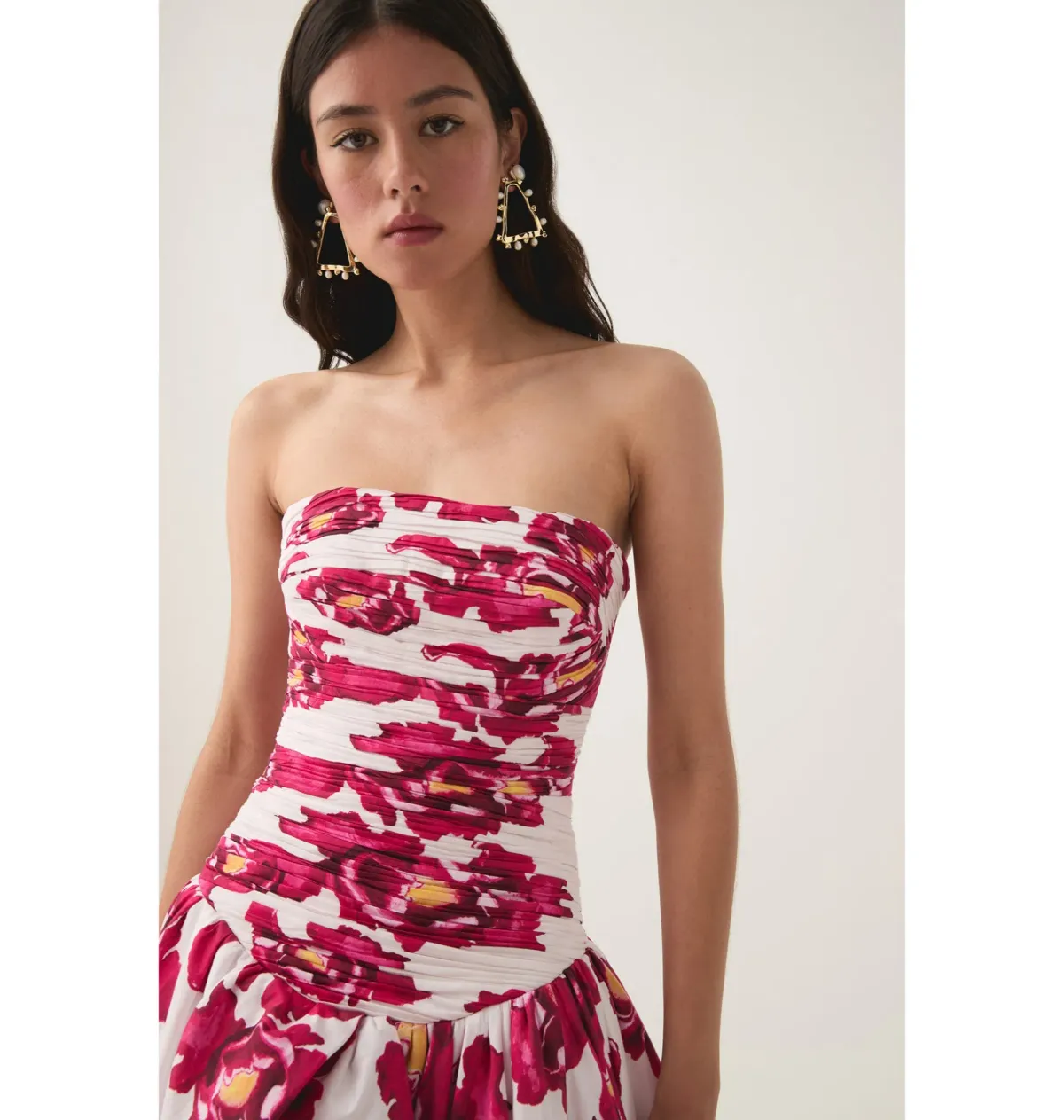Aje Behold Maxi Dress in Boldly Blooming Size AU 10 - Image 2