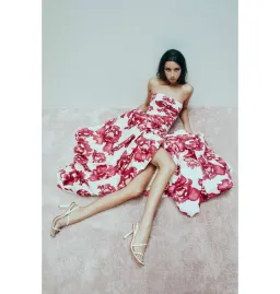 Aje Behold Maxi Dress in Boldly Blooming Size AU 10 for rent on The Volte - image 4