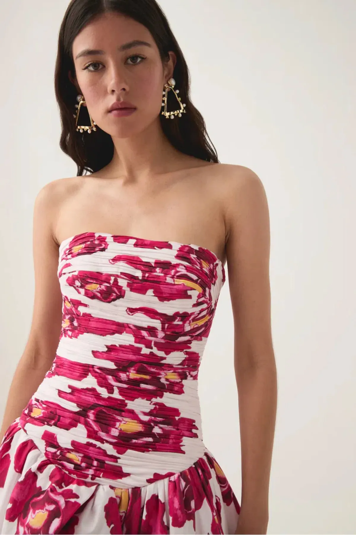 Aje Behold Maxi Dress Boldly Blooming Size 10 - Image 4