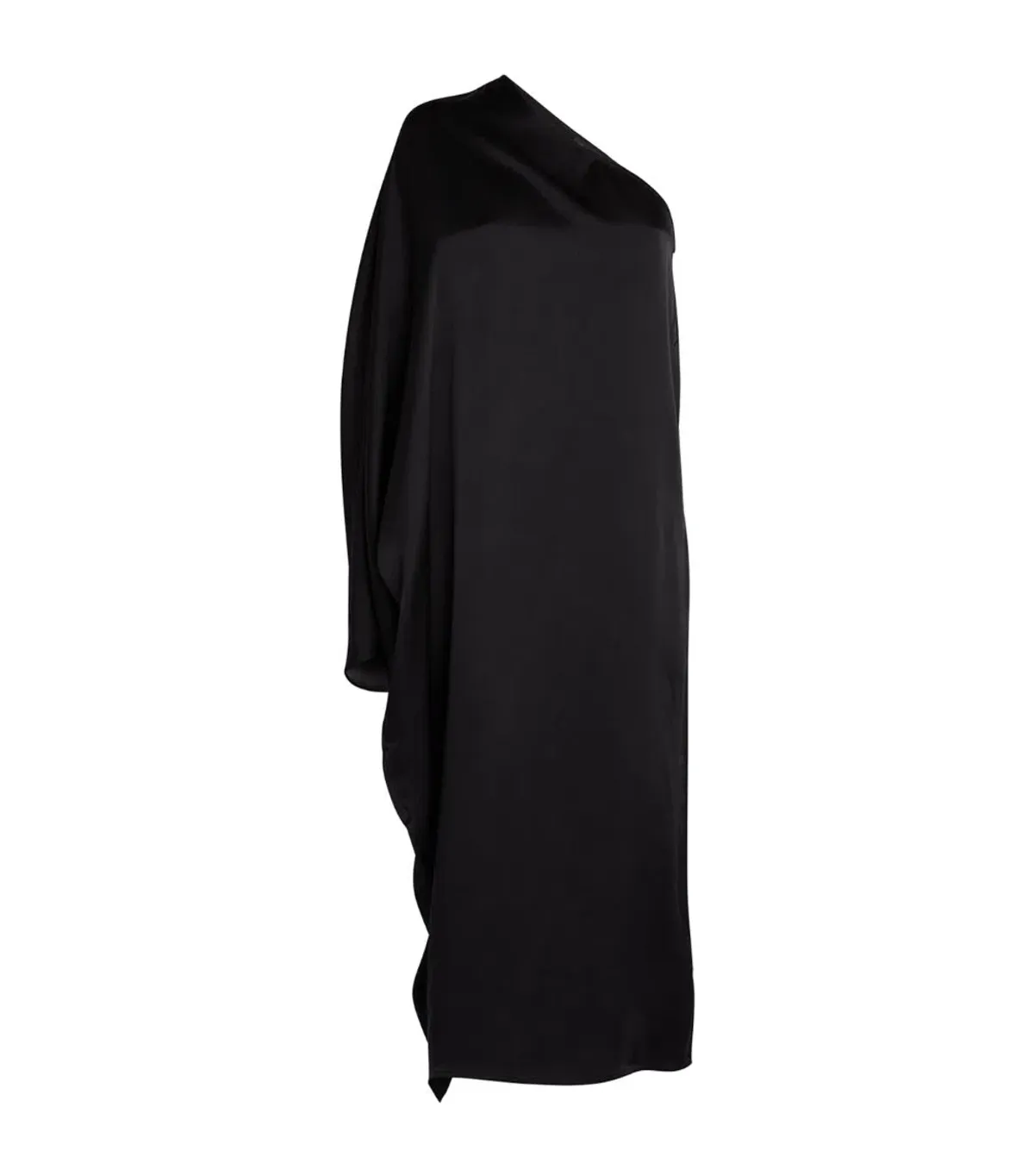 Anine Bing Silk Rowan Midi Dress Black Size 12 - Image 5
